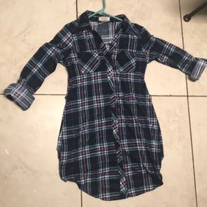Square patterned dress